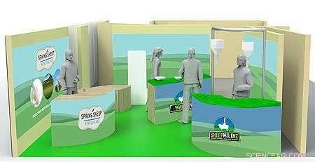 Massey University Debuts Sheep Milk Smoothie Stand at National Fieldays