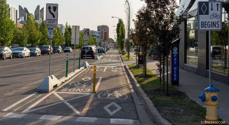 Protected Bike Lanes Reduce Stress and Cut Travel Time, Study Reveals
