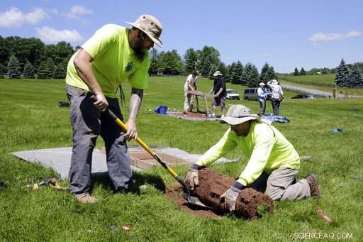 Binghamton Archaeologists Dig 1969 Woodstock Field for 50th Anniversary Tour