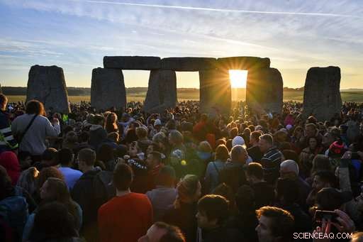 Thousands Gather to Celebrate the Summer Solstice at Stonehenge