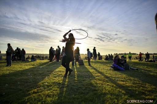 Thousands Gather to Celebrate the Summer Solstice at Stonehenge