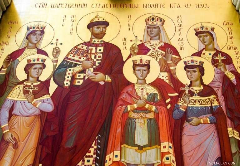 DNA Tests Confirm Authenticity of Tsar Nicholas II s Resting Bones