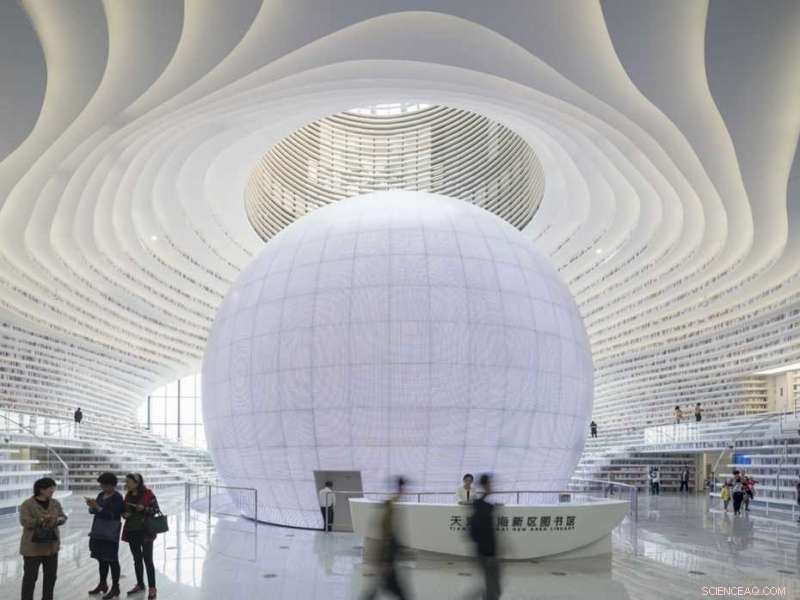 Tianjin Binhai Library: A Stunning Architectural Marvel