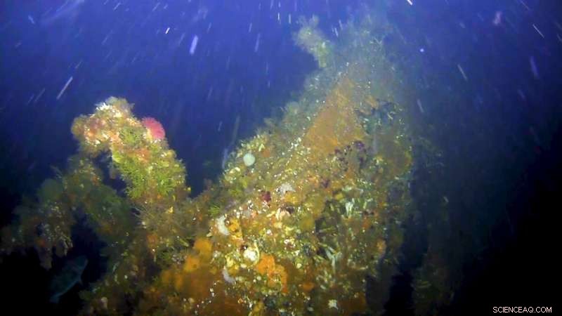 USS Abner Read Destroyer Stern Discovered Off Remote Alaskan Island