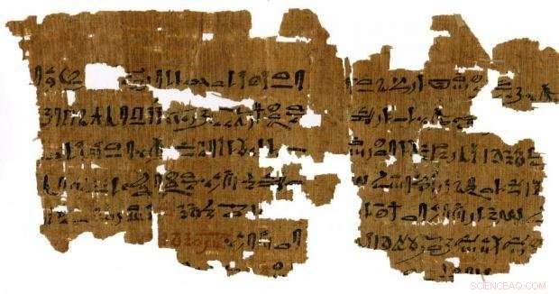New Egyptian Papyrus Texts Reveal Secrets of Ancient Medicine