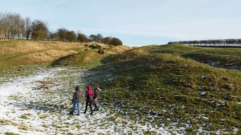 Aerial Survey Uncovers Ancient Iron Age Farmstead in Yorkshire Wolds