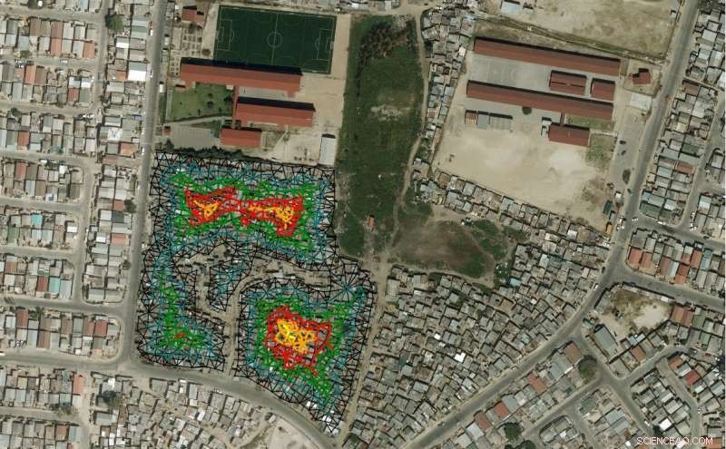 Mathematics Improves Resource Access in Unstructured Urban Areas