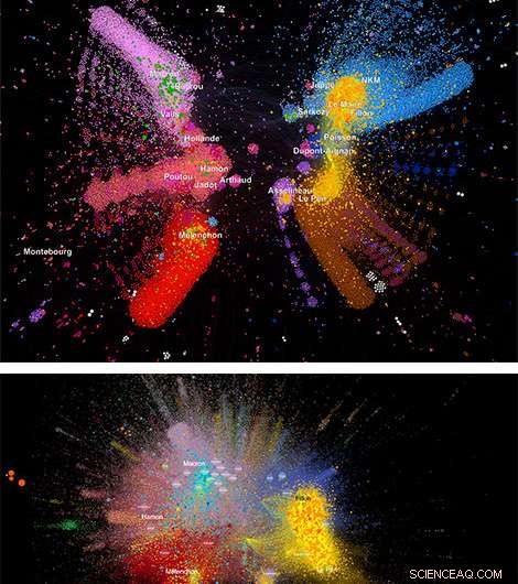 The 2017 French Presidential Election in Focus: Social Media, Fake News, and Political Communities