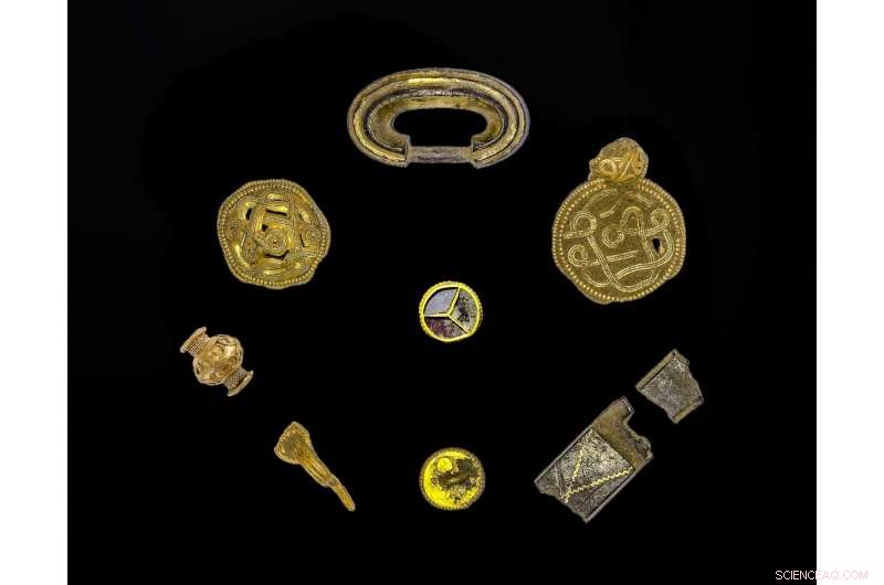 Archaeologists Reveal Rare Iron Age Gold Hoard Unearthed in Hjarnø Field