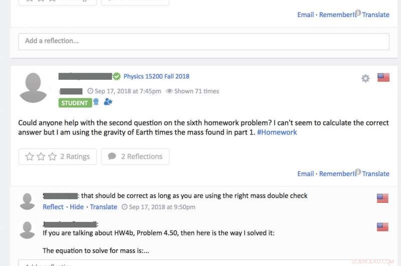Boost Physics Learning: How an Online Forum Enhances Student Networking and Success