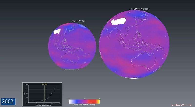 New VR Apps Offer Realistic Visual Comparison of Climate Models and Statistical Emulators