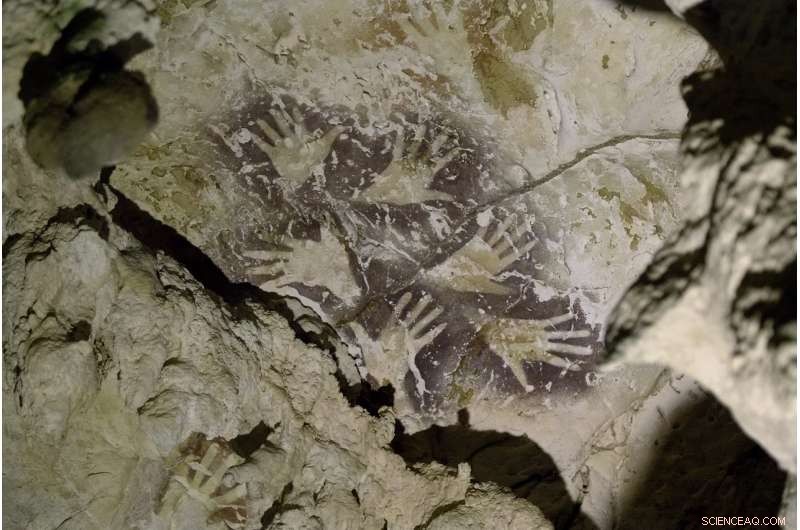 40,000-Year-Old Bull Silhouette Unearthed in Remote Indonesian Cave