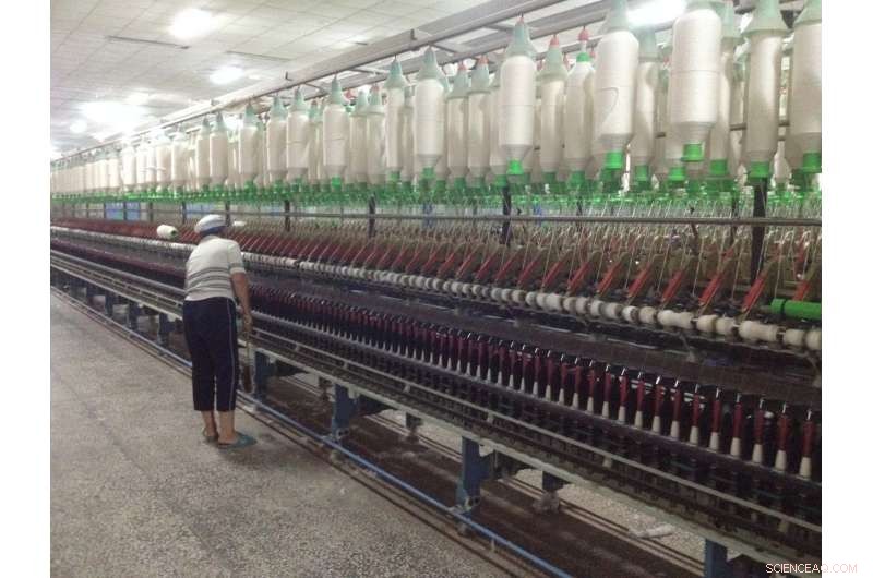 New Study Shows Severe Air Pollution Cuts Textile Factory Worker Productivity