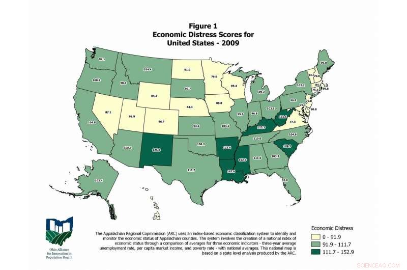 Nationwide Study Ranks Each State’s Economic Performance Over the Past Decade