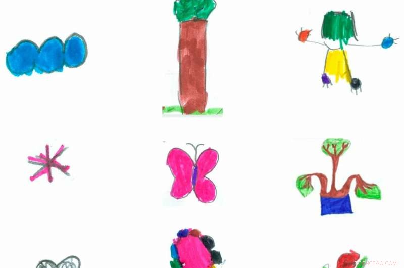 Symmetry: How Children Intuitively Use Dihedral Patterns to Illustrate Plant Life