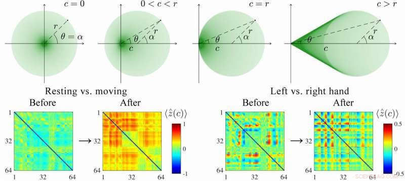 How Adding a Constant Parameter Enhances Detection of Synchronized Brain Activity