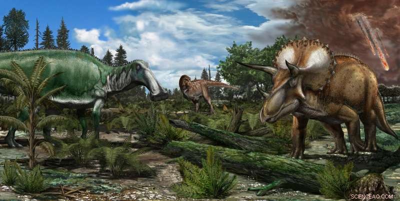 Dinosaurs Thrived in Late Maastrichtian North America Before the Asteroid Catastrophe
