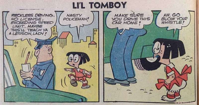 Beyond Captain Marvel: Meet Li l Tomboy, Comic s Trailblazing Girl