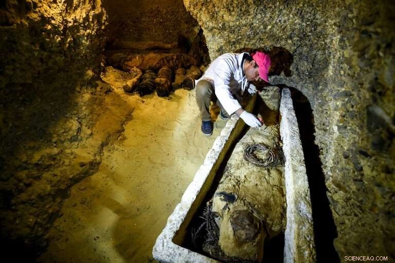 Discovery Channel Broadcasts Live Unveiling of 2,000-Year-Old Egyptian Sarcophagus