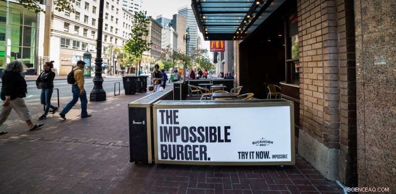 How the Impossible Burger Mimics Real Beef in Appearance and Flavor