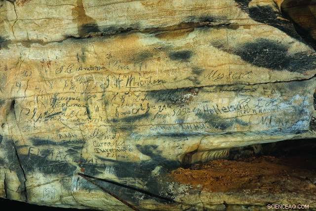 Scholars Decipher Cherokee Inscriptions in Alabama s Manitou Cave