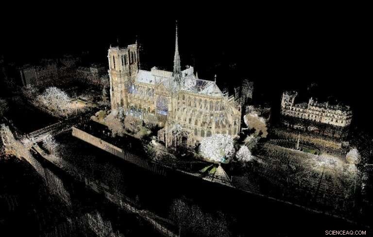 American Hard Drives Preserve Precise 3‑D Model of Notre‑Dame