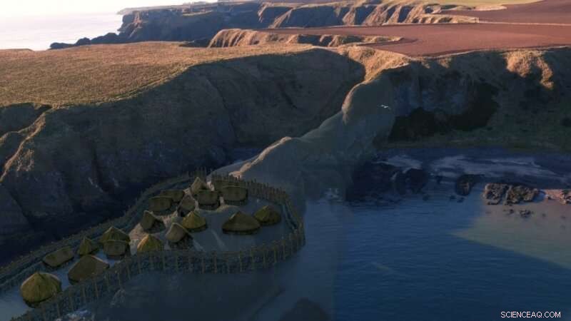 University of Aberdeen’s Video Reconstructs Earliest Pictish Fort Design