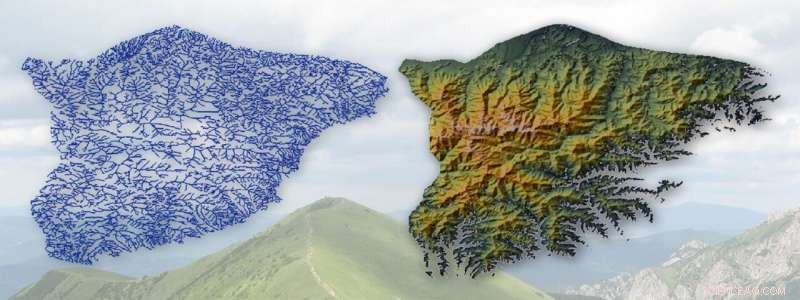 Unveiling Mountain Beauty: Ridge Maps Show Universal Geomorphology