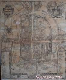 18th-Century Exeter Map Unearthed: A Rare Glimpse into 1700s Life