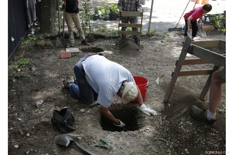 Boston Chinatown Dig Uncovers 1980s Cassette, Toy Dinosaur – Excavation Ends Early