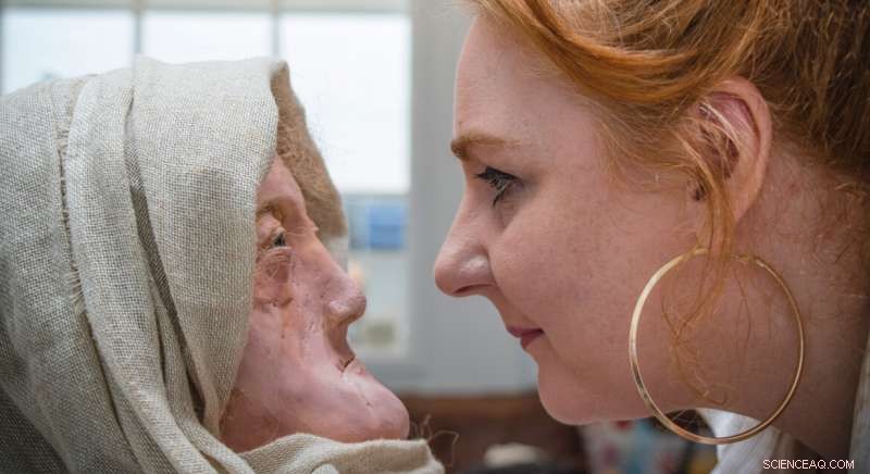 Dundee Student Unveils Facial Reconstruction of Iron Age Female Druid