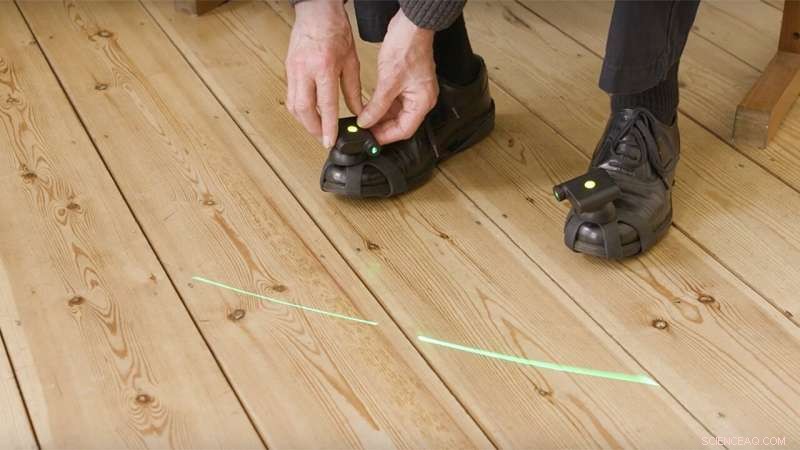 Shoe-Mounted Laser Device Wins €1 Million Horizon Prize for Reducing Parkinson’s Freezing Episodes