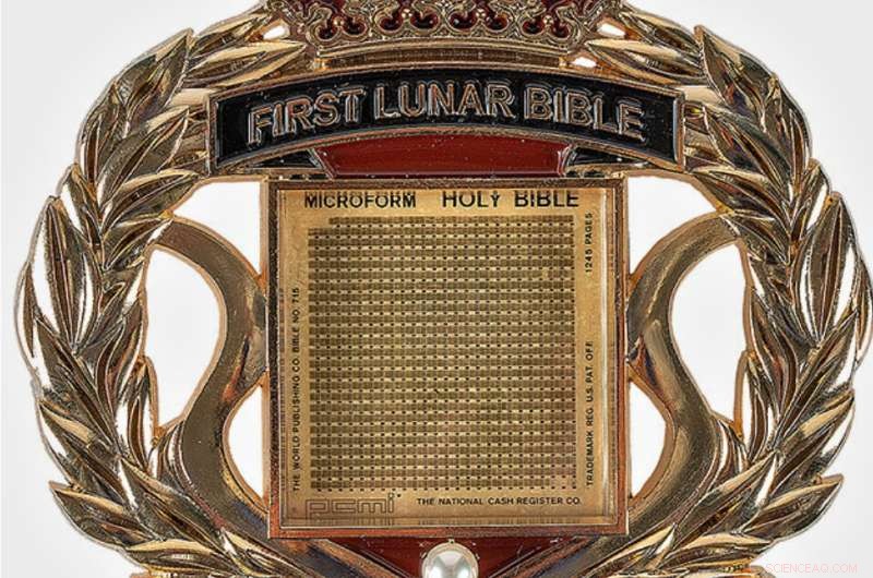 Museum of the Bible Quietly Discards Controversial Lunar Bible Artifact