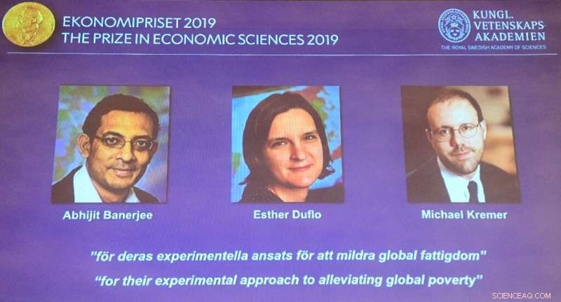 Three Economists Awarded Nobel Prize for Innovative Poverty Research