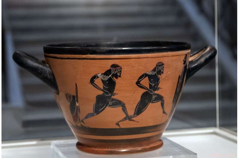 Ancient Cup Awarded to First Olympic Marathon Champion Returns to Greece