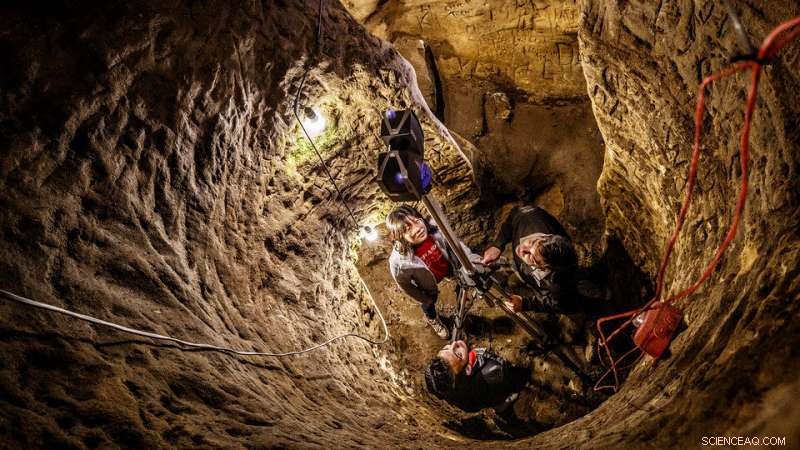 Laser Scanning Produces Detailed 3‑D Render of Robber’s Cave Interior