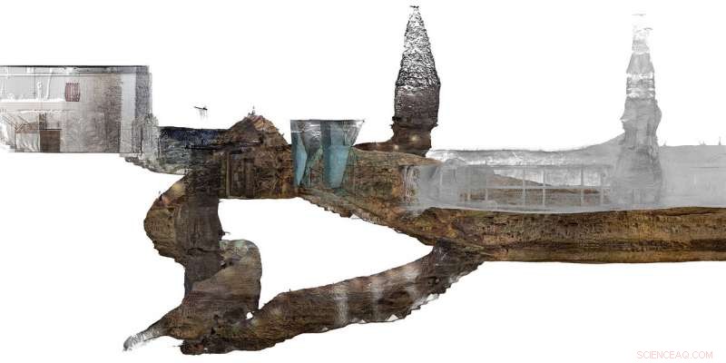 Laser Scanning Produces Detailed 3‑D Render of Robber’s Cave Interior