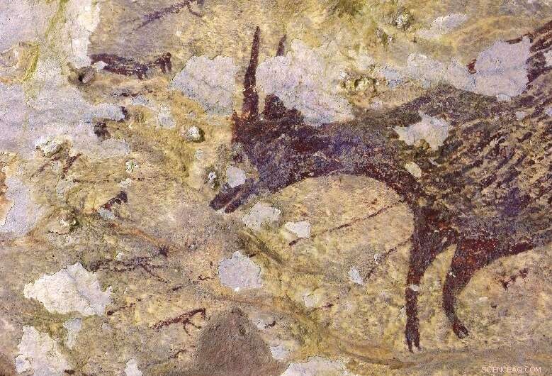 New Study Reveals 44,000-Year-Old Cave Painting: World s Oldest Figurative Art