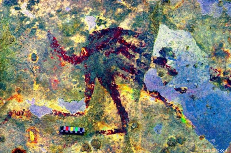 New Study Reveals 44,000-Year-Old Cave Painting: World s Oldest Figurative Art