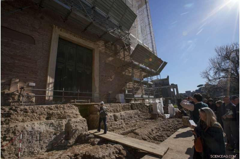 Archaeologists Uncover Potential Shrine to Rome’s Founder Romulus in the Forum