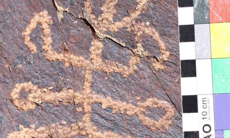 Iran Uncovers Ancient Mantis-Man Petroglyph at Teymareh Rock Site