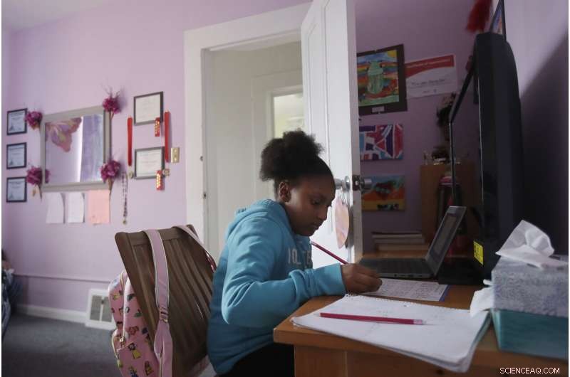 Remote Learning Gap: Many Students Missed Online School During Pandemic