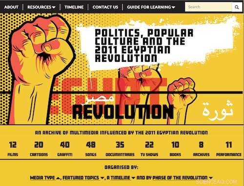 Explore the 2011 Egyptian Revolution Through a New Digital Archive of Art, Music, and Film