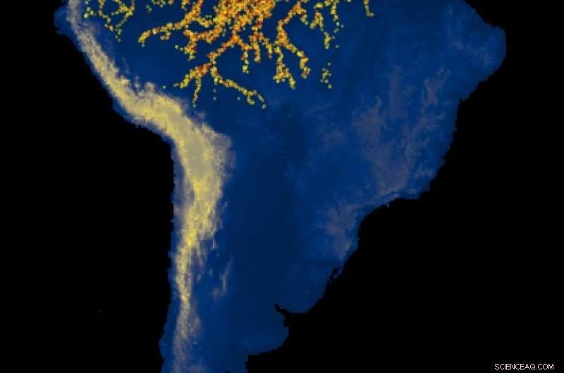 Simulating the Demographic Growth of Amazonian Archaeological Cultures