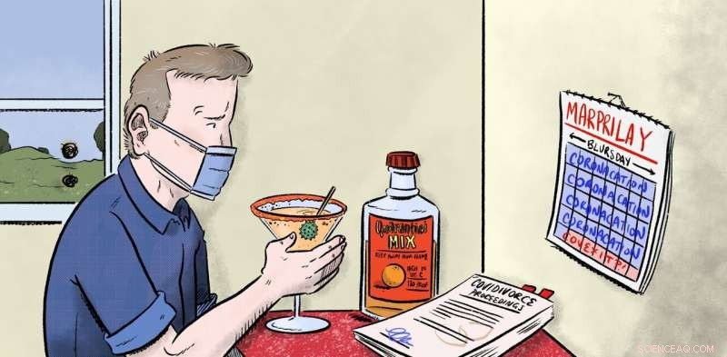 How COVID-19 Has Introduced Words Like  Iso ,  Boomer Remover , and  Quarantini  into Our Vocabulary