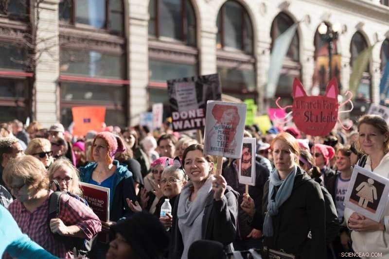 2017 Women’s March Earns Strong Online Support, According to Research
