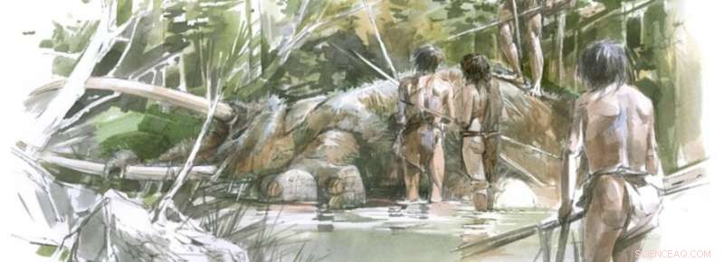 Archaeological Discovery: Ancient Elephant Skeleton Reveals Early Human Diet