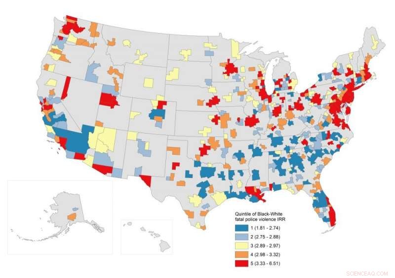 Police-Related Fatalities Reveal Significant Racial Disparities Across U.S. Metropolitan Areas