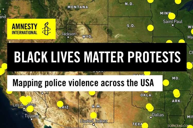 UC Berkeley Students Map 125 Police Violence Incidents Across 11 Days