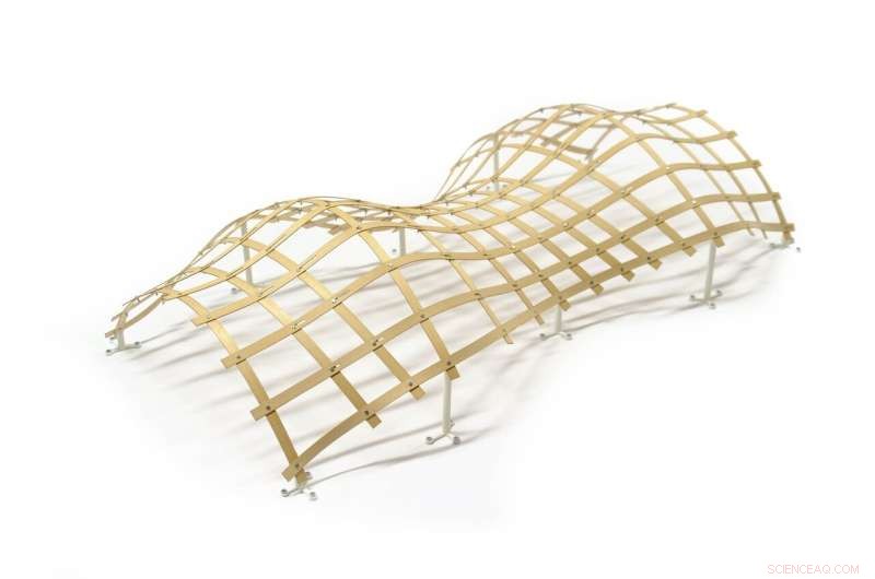 Transforming Flat Grids into 3D Structures: TU Wien s Innovative Curved Construction